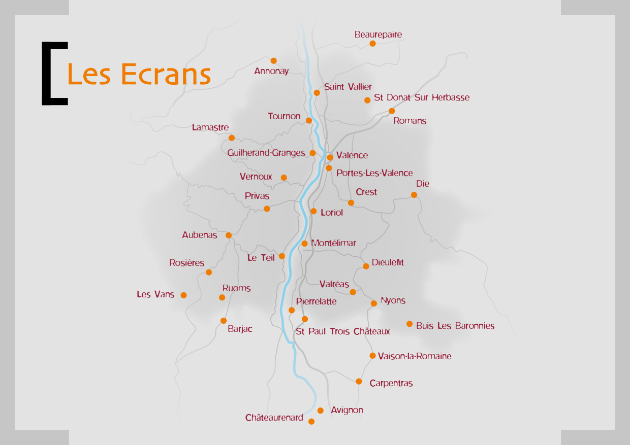 Le réseau des Ecrans Le réseau des Ecrans